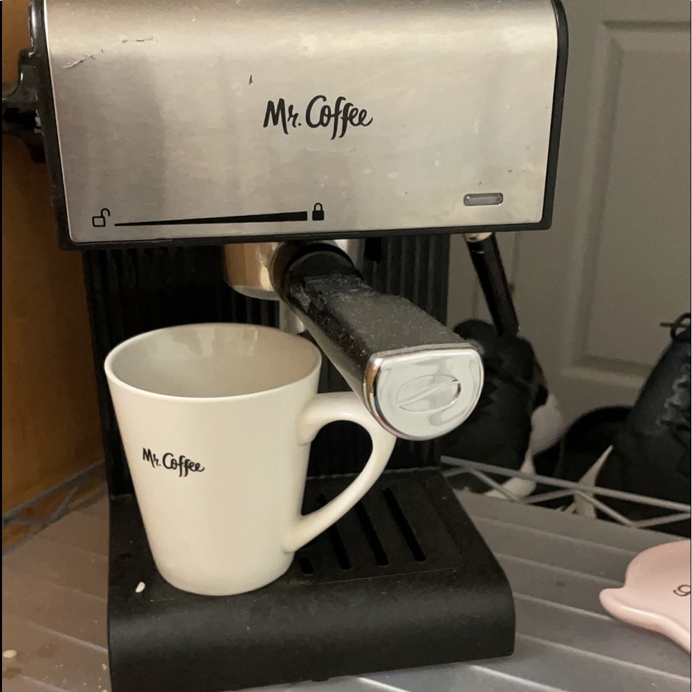 Slightly used espresso machine